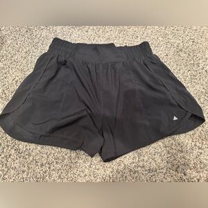 Vitality Black Athletic Shorts